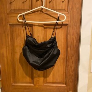 Black Top with Tie in Back